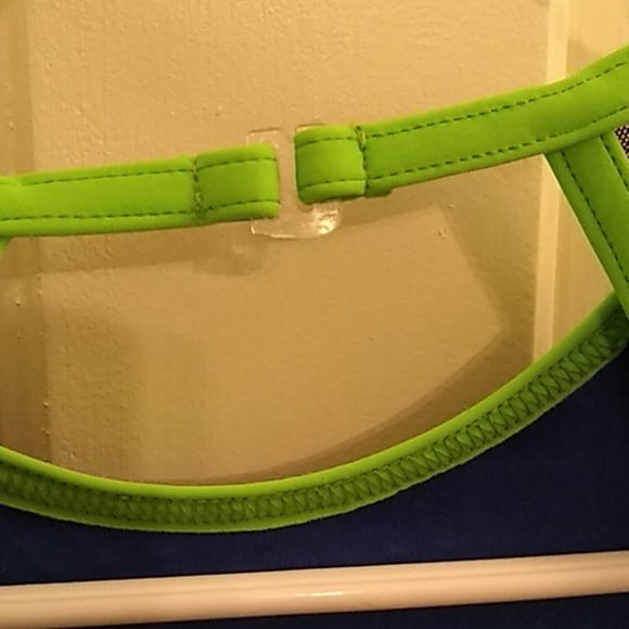 EUC Alexandra Blue sequined Sport Shirt - Picture 7 of 7